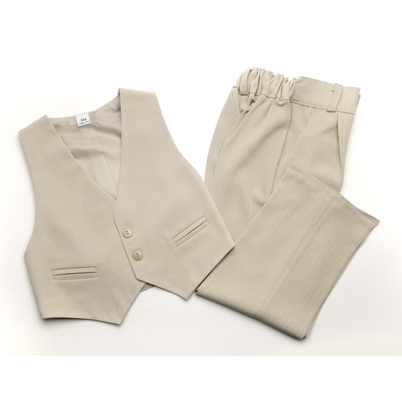 Garnitur chłopięcy: kamizelka i spodnie